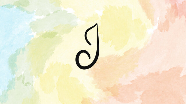 Hand Drawn Alphabet 09