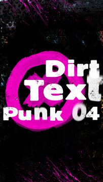 Dirt Text Transition 04 Vertical
