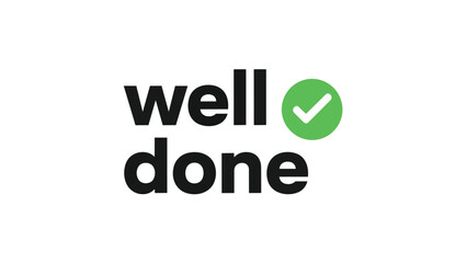 Achieving success with a positive affirmation and visual confirmationThis graphic prominently displays an encouraging phrase paired with a universal