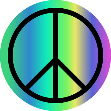Peace Sign Sticker
