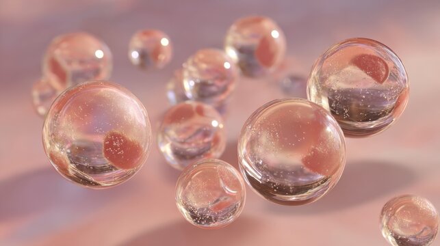 translucent sago pearls