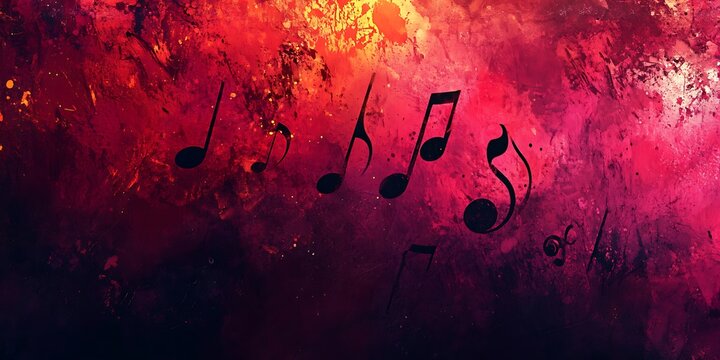 grunge music background