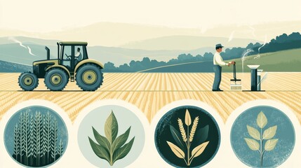 sustainable agriculture practices modern farm life