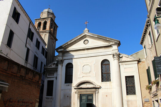 San Simeone Profeta front facade Venezia August 2024