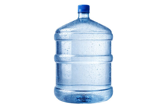 Large 5 Gallon Water Bottle Isolated on transparent background