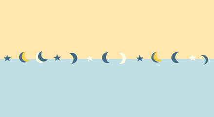 Celestial Cycle A Visual Representation of Lunar Phases and Cosmic Beauty © priyo