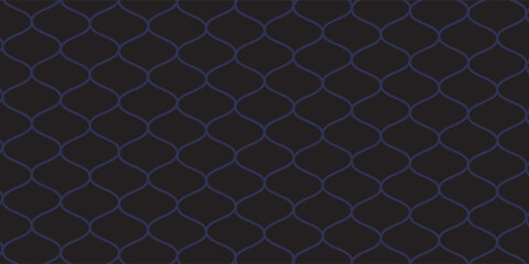 Mesh texture for fishing nets. Seamless pattern for sportswear or soccer goal, volleyball net, basketball hoop, hockey, athletics. Abstract net background for sports. vector illustration © kamilia