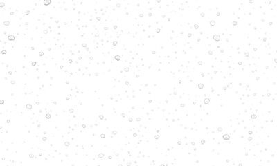 Realistic water drops. PNG drops, condensation on the window, transparent water drop. Abstract water drops, bubbles on transparent background, digital liquid design, Stock royalty free   © David