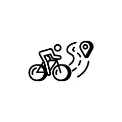 Cycling Route Planner Icon