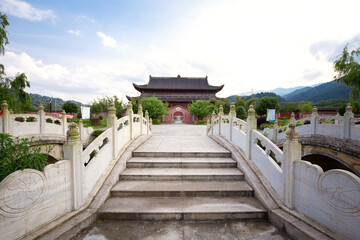 Obraz premium Old temple in Guizhou China
