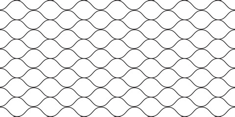 Mesh texture for fishing net. Seamless pattern for sportswear or soccer goal, volleyball net, basketball hoop, hockey, athletics. Abstract, sport, modern mesh background. © Rania