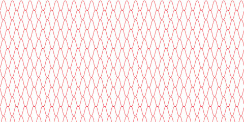 Mesh texture for fishing net. Seamless pattern for sportswear or football gates, volleyball net, basketball hoop, hockey, athletics. Abstract net background for sport. Vector © Rania