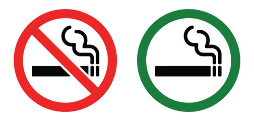 Stop do not smoke sign, smoke-free zone, including electronic cigarettes, forbidden cigarette tobacco area, no smoking vector illustration. © Ayat 03