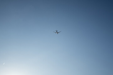 Obraz premium airplane in the sky