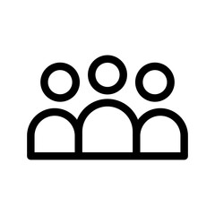 Group Icon Vector Symbol Design Illustration