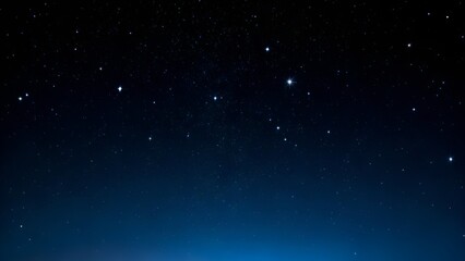 Obraz premium Astronomy background with clear night sky and scattered stars