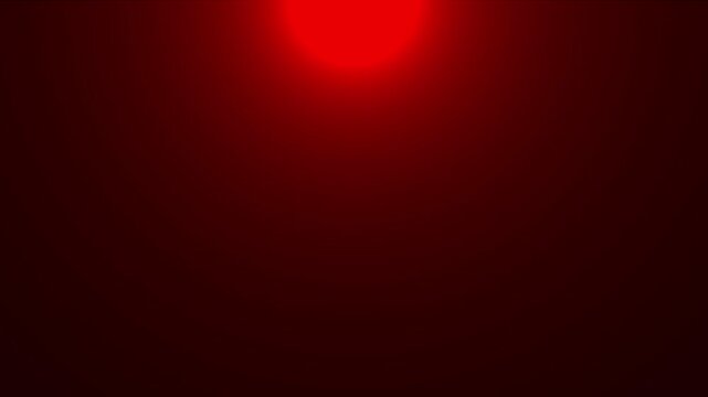 Red flashing warning light / siren - Emergency services. Police car, fire truck, ambulance flashing red-light glows. Emergency Lights Overlays on black screen.