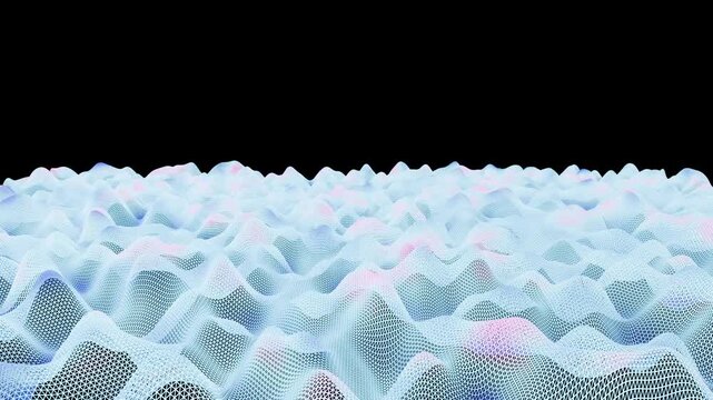 blue degital wave