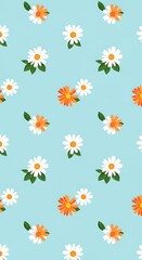 Fototapeta premium Floral Pattern Design. (2)