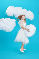 Fototapeta premium Floating Joy Moment