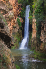 Fototapeta premium Inside the beautiful Monasterio de Piedra
