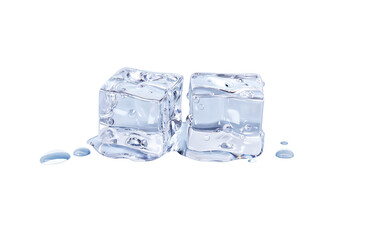 氷 イラスト リアル キューブ