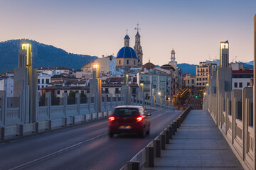 In the historic center of Alcoi