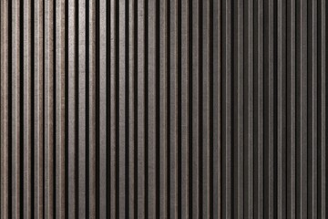 Obraz premium Modern Vertical Slat Texture Background with Contrasting Light and Dark Tones.