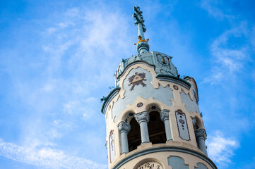 The Church of Saint Elizabeth commonly known as Blue Church is a Hungarian-Secessionist  Catholic church