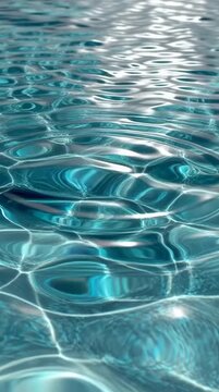 blue water ripples