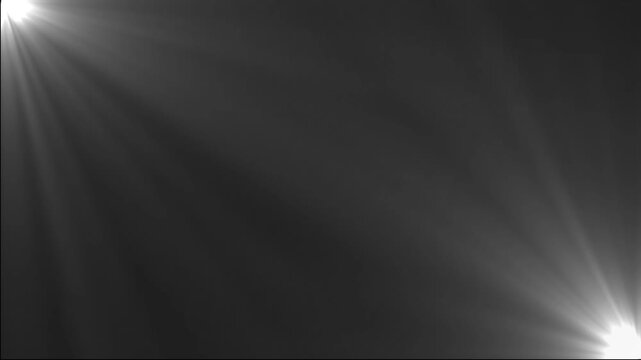 Glowing light , shiny, bright, flare footage Isolated light rays animation. bright light rays effect overlay Animation cc light rays .sun effect on black screen cc light 4k video animation.