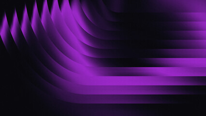 Purple gradient with ribbed curve fractal glass texture pattern. glossy purple abstract background perfect for tech,UI,modern banners, marketing visuals, creative backgrounds. © BRITEN