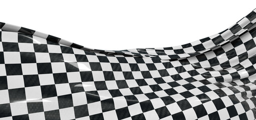 Obraz premium High-quality, eye-catching image of a waving checkered flag, perfect for racing, speed, victory and competition related