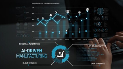 AI-driven manufacturing boosts industrial automation through IoT, cloud, and data analytics. Manufacturing process and factory output are optimized with smart feedback and AI. Marrow