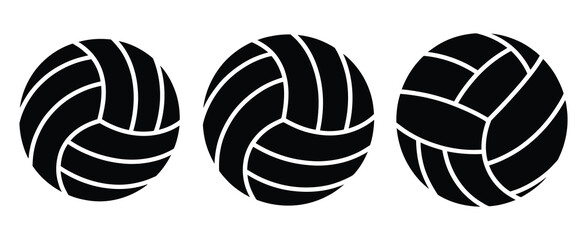 Obraz premium Volleyball sports icon for websites, logos, apps, templates, and designs, vector illustration suitable for digital, mobile, and professional creative projects.