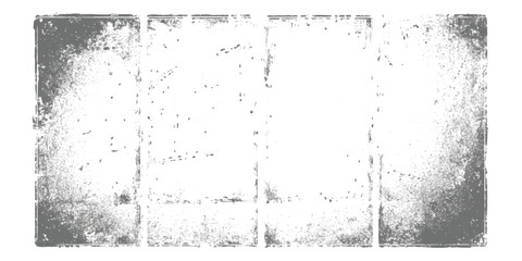 Obraz premium Distressed grunge texture overlay with dark edges and a white center background