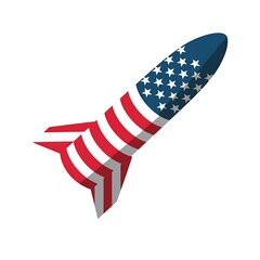 American rocket launch