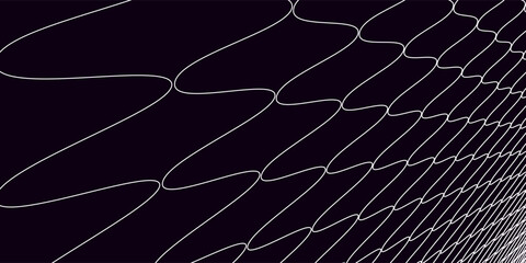 Mesh texture for fishing nets. Grunge pattern for sportswear or soccer goal, volleyball net, basketball hoop, hockey, athletics. Grunge background © Dion