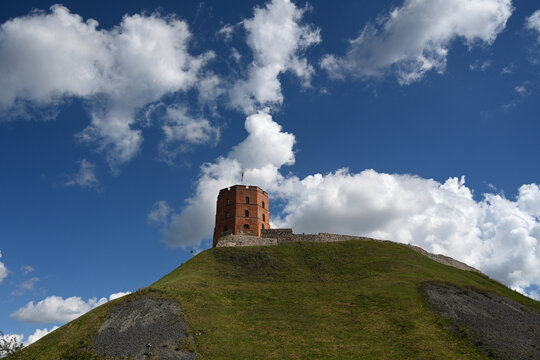 The Gediminas Tower in Vilnius, Lithuania