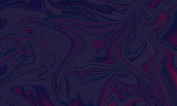 A dark abstract background with swirling purple and pink patterns