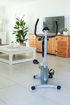 Pentagon badges and poles are floating across two-tone background, curved swoosh dividing halves