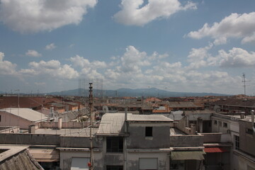 Fototapeta premium view of the city