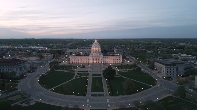 St. Paul, Minnesota, USA at the Capitol