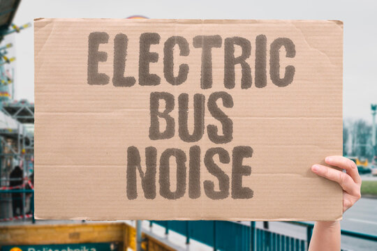 "Electric Bus Noise" One key benefit of electric buses is dramatically reduced road noise in busy city neighborhoods. EBUS. NOISE. REDUCE. URBAN. COMFORT.
