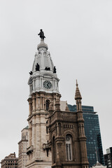 Fototapeta premium Philadelphia artchitecure on a cloudy day