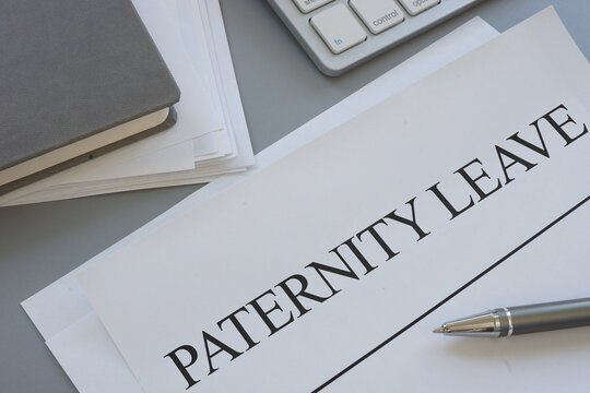 Paternity leave concept, paid parental leave for fathers, work life balance and family support policy, childcare responsibility, employee benefits and modern parenting rights in workplace