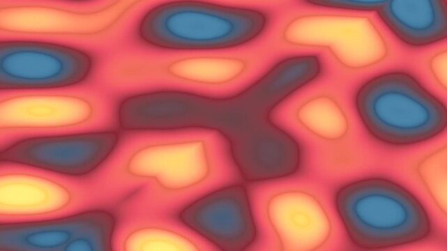 Creating Abstract Light Patterns in Warm Color Waves