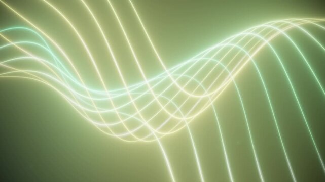 Silk Ribbons Flowing Abstract Elegant Background Seamless Loop