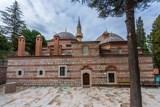 Yakup Pasa Cilehane Mosque complex view in Amasya City