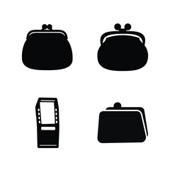 Obraz premium Wallet and purse phone credit card money